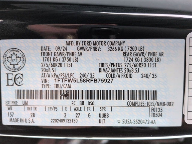 2024 Ford F-150 Lariat