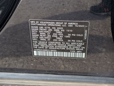 2024 Volkswagen Atlas Cross Sport 2.0T SEL Premium R-Line