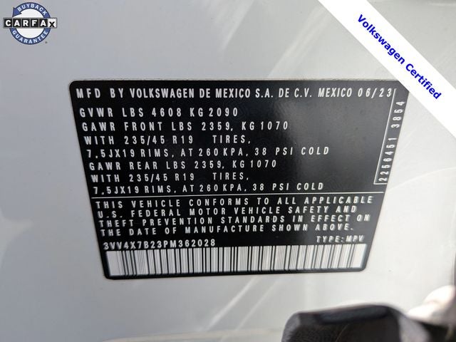 2023 Volkswagen Taos 1.5T SEL