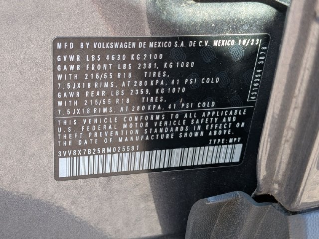 2024 Volkswagen Taos 1.5T S