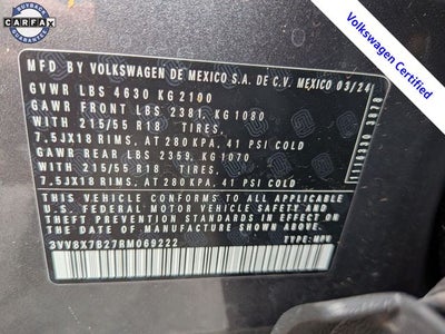 2024 Volkswagen Taos 1.5T S
