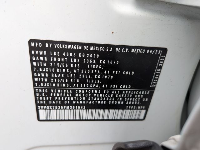 2023 Volkswagen Taos 1.5T S