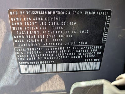 2022 Volkswagen Taos 1.5T SE