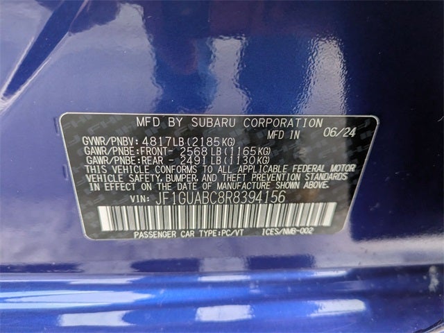 2024 Subaru Impreza Base