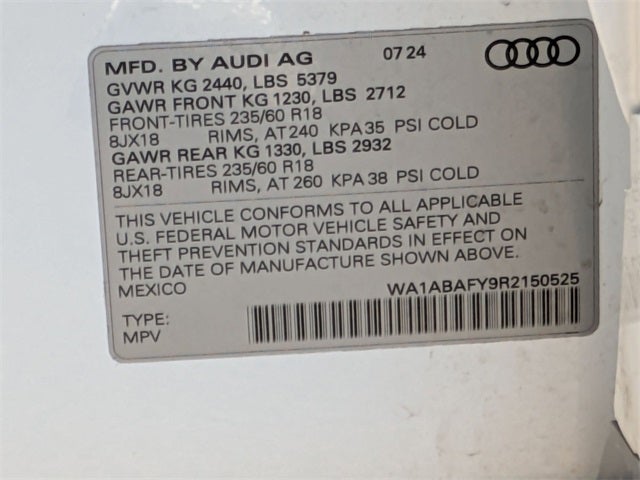 2024 Audi Q5 40 Premium quattro