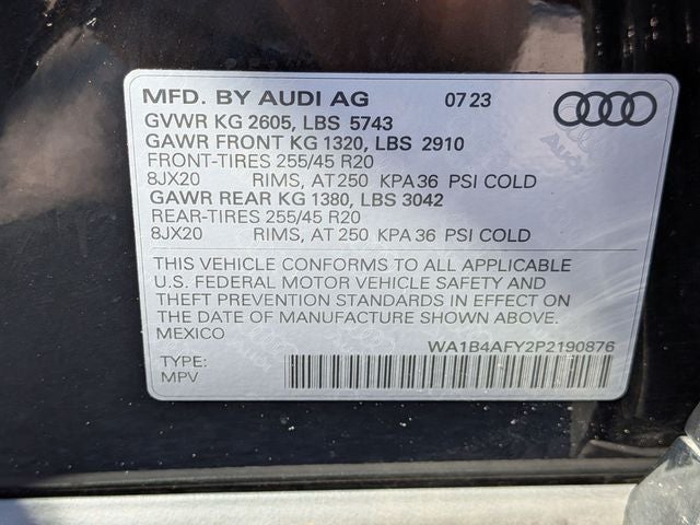 2023 Audi SQ5 Premium Plus quattro