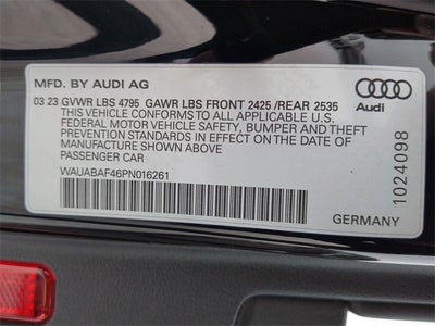 2023 Audi A4 40 Premium quattro