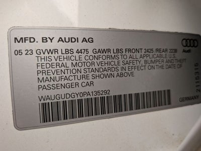 2023 Audi A3 40 Premium quattro
