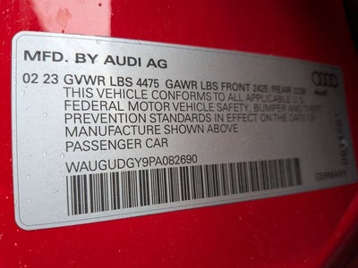 2023 Audi A3 40 Premium quattro