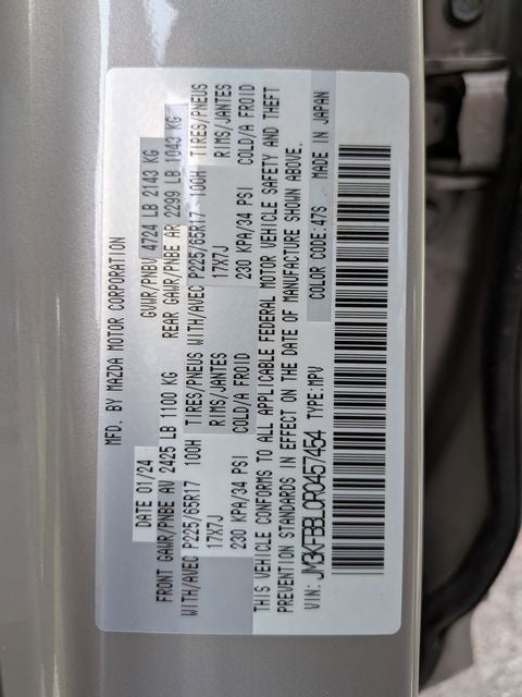 2024 Mazda Mazda CX-5 2.5 S Select Package