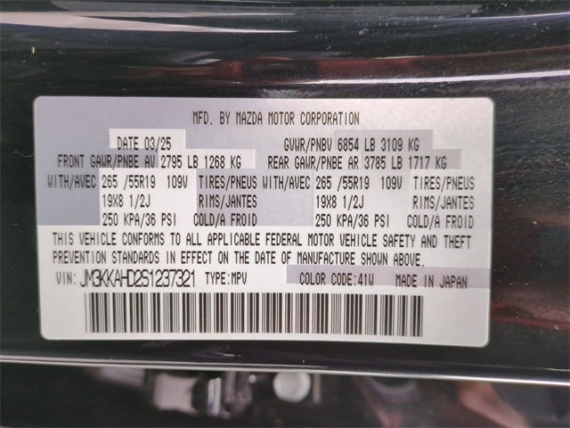 2025 Mazda Mazda CX-90 3.3 Turbo Select