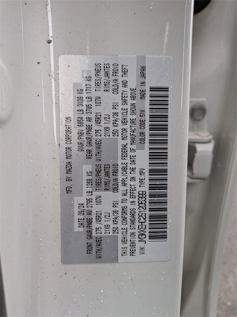 2025 Mazda Mazda CX-90 3.3 Turbo S Premium Plus