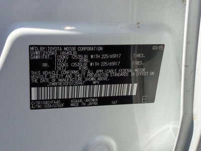 2015 Toyota RAV4 XLE