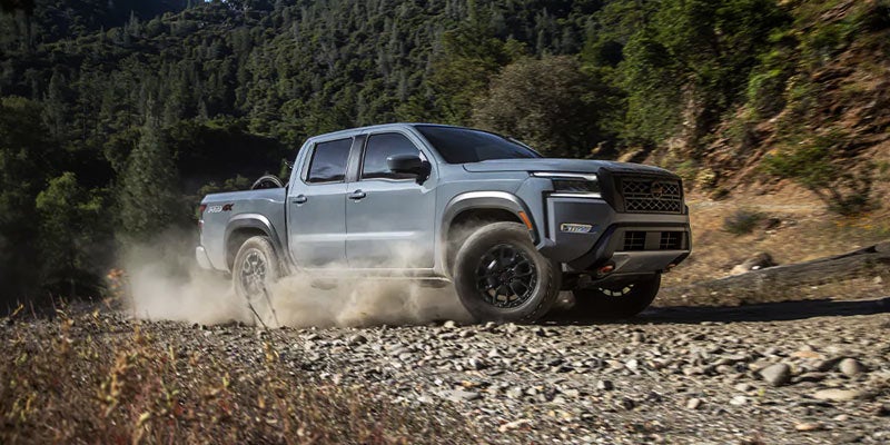 Side view of 2024 Nissan Frontier