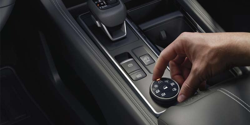 Interior view of 2024 Nissan Pathfinder