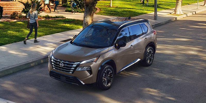 Side view of 2024 Nissan Rogue