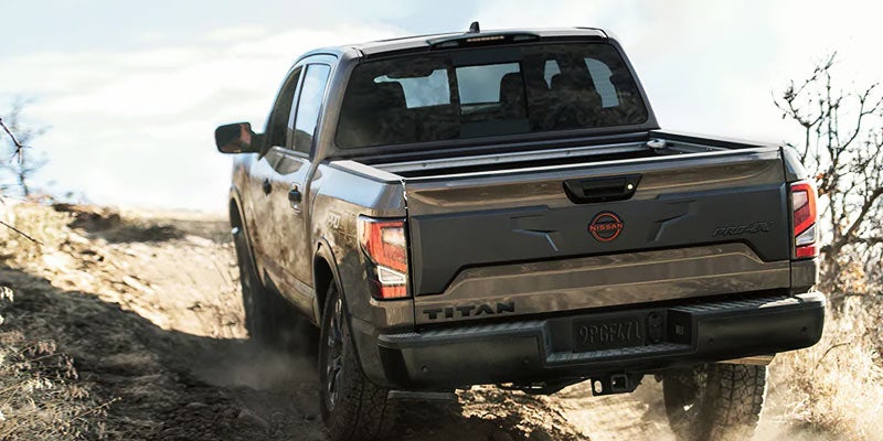 2024 Nissan Titan rear view