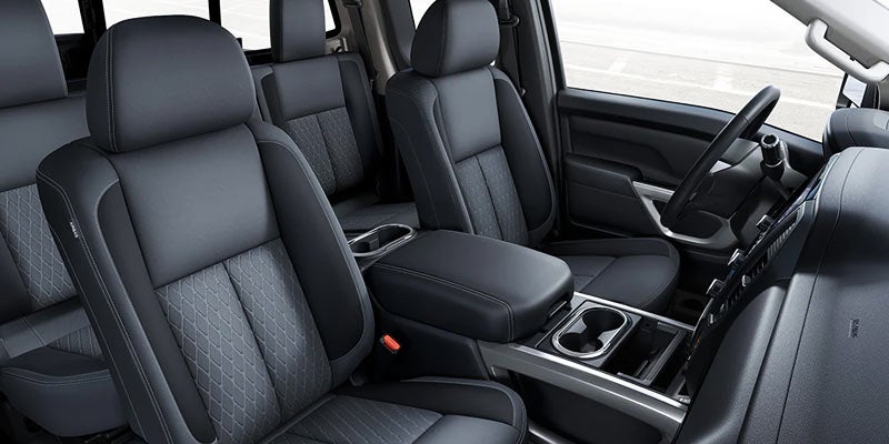 2024 Nissan Titan interior cabin view