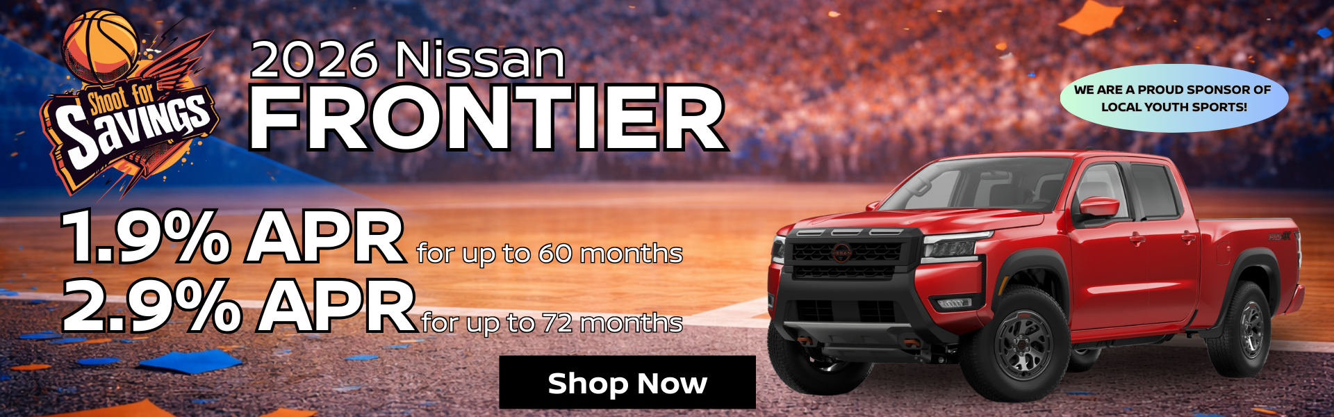 2026 Nissan Frontier APR Offer