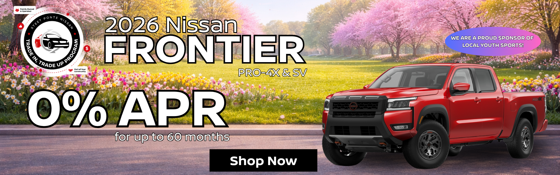 2026 Nissan Frontier APR Offer