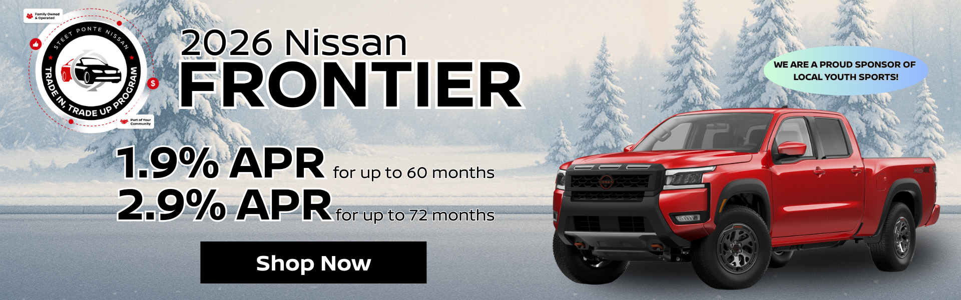 2026 Nissan Frontier APR Offer