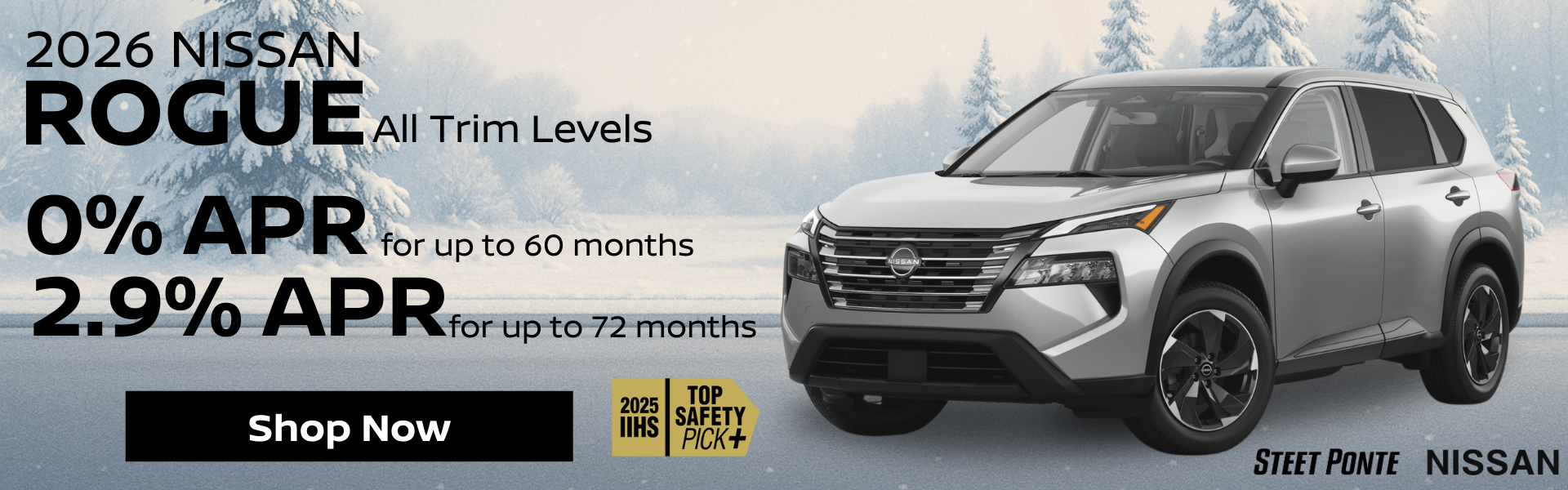 2026 Nissan Rogue APR Offer