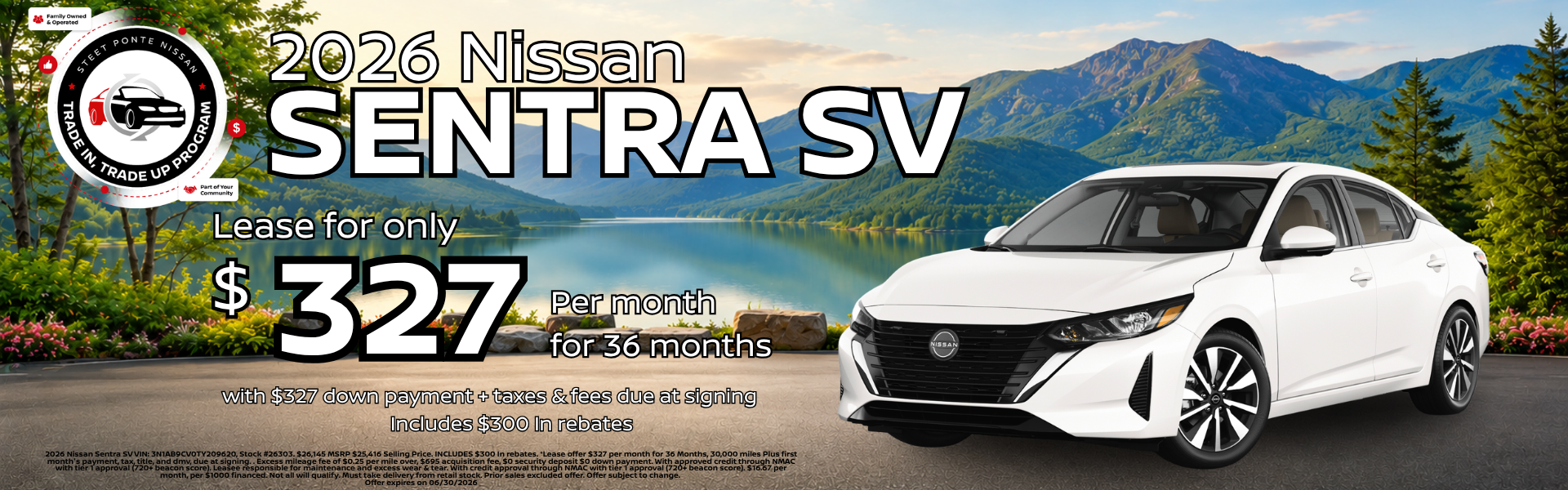 Sentra Lease June 2026