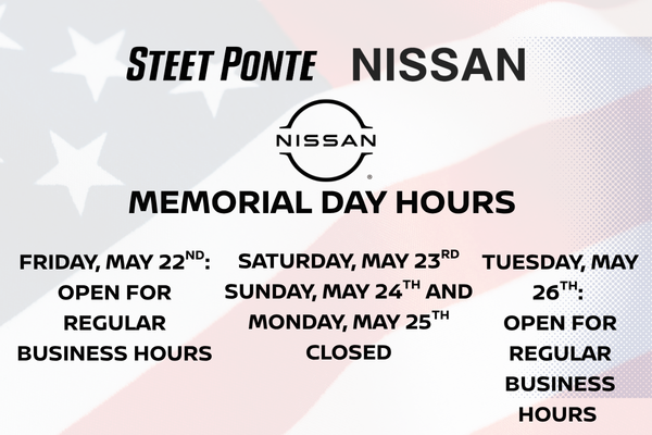 Memorial Day 2026 Hours