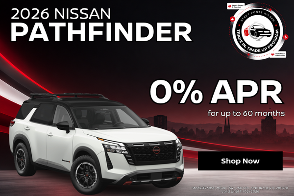 2026 Nissan Pathfinder October Offer